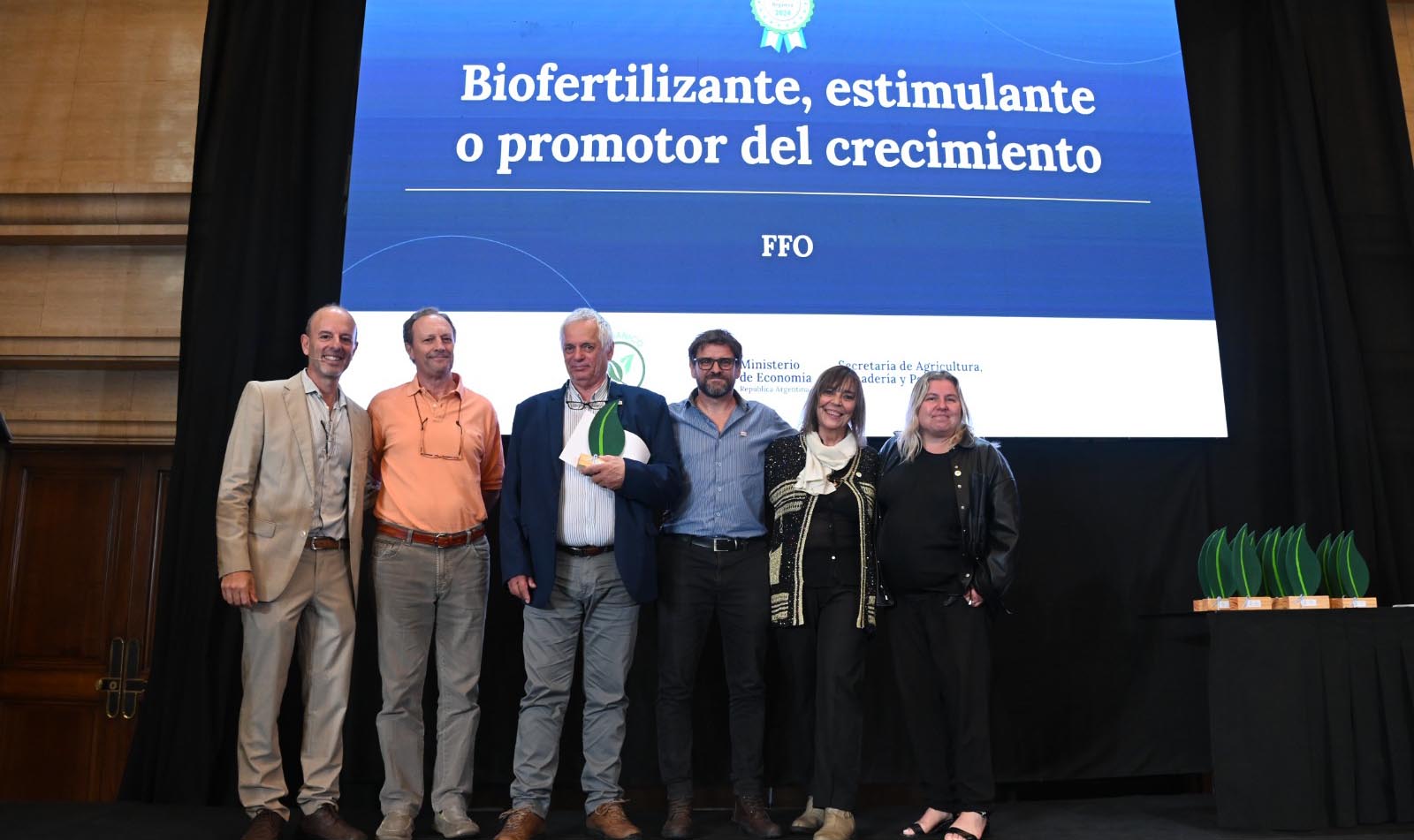 Destacada participación de miembros de  Cabio en los Premios Argentina Orgánica